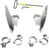 Memphis Fats / Slim Trigger-Lock® Mounting Hardware, Polished- 11-19 Sportster Fairing Brackets Memphis Shades Default Title
