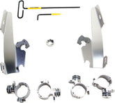 Batwing Fairing Trigger-Lock® Mounting Hardware, Polished - 86-22 Sportster Fairing Brackets Memphis Shades Default Title