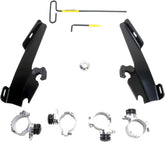 Memphis Shades Hd Batwing Fairing Trigger-Lock® Mounting Hardware, Black - 86-22 Sportster Windshield Hardware Kits Memphis Shades