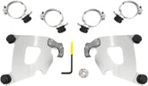 Memphis Shades Hd Mnt Kit Caf14 17 Fxdl Pol WINDSHIELD-HARDWARE KITS-PARTS Memphis Shades