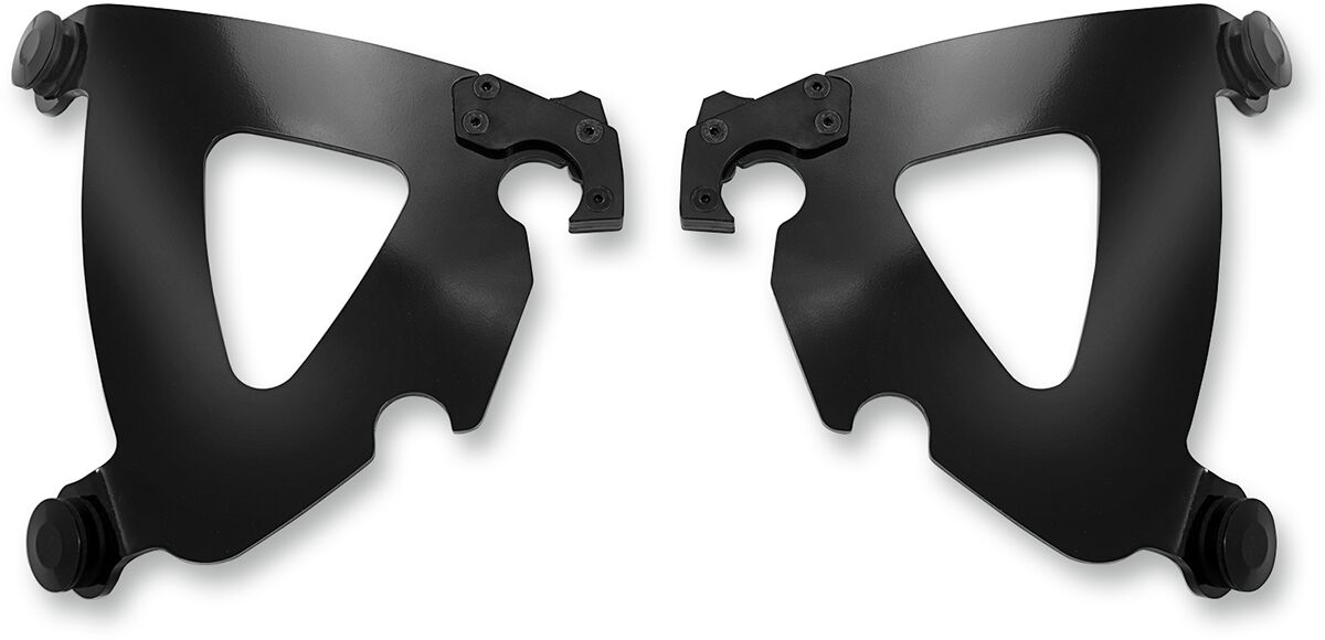Memphis Shades Hd Road Warrior® Fairing Trigger-Lock® Mounting Hardware, Black - Harley Davidson & Indian* Windshield Hardware Kits Memphis Shades