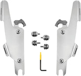 Memphis Fats / Slim Trigger-Lock® Mounting Hardware, Polished - 18-24 Softail Fairing Brackets Memphis Shades Default Title
