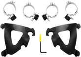 Memphis Shades Hd Road Warrior® Fairing Trigger-Lock® Mounting Hardware, Black - 18-20 Softail Windshield Hardware Kits Memphis Shades