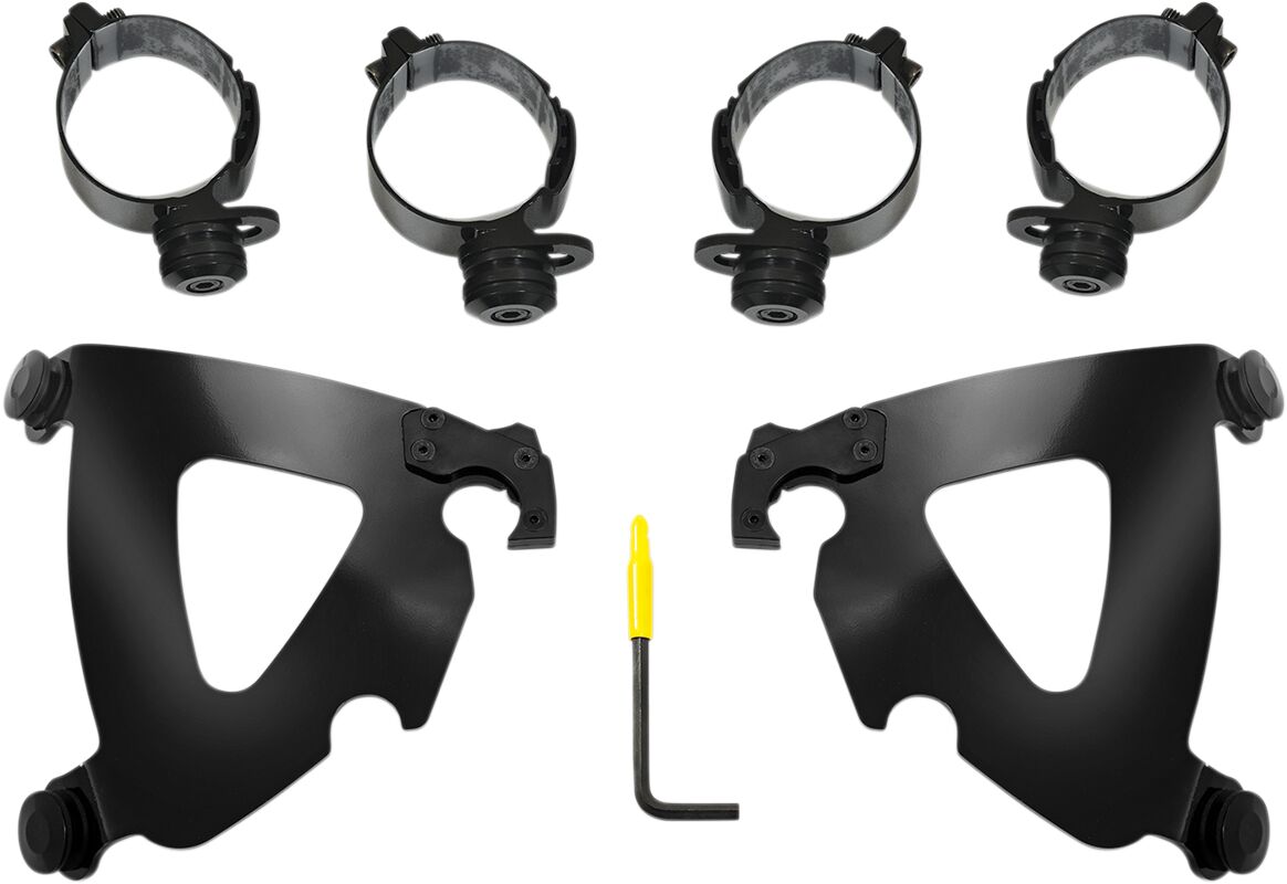 Memphis Shades Hd Mnt Kit Rd Warr Flsb Blk Memphis Shades
