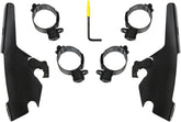 Memphis Shades Hd Mnt Kit Bw Flsb Blk WINDSHIELD-HARDWARE KITS-PARTS Memphis Shades