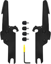 Memphis Shades Hd Mnt Kt F/S/Bw Flhrs/Xs Bk WINDSHIELD-HARDWARE KITS-PARTS Memphis Shades