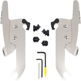 Memphis Shades Hd Memphis Fats / Slim Trigger-Lock® Mounting Hardware, Polished- 18-21 Softail Windshield Hardware Kits Memphis Shades