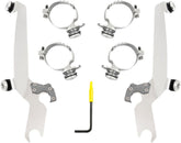Memphis Shades Hd Mnt Kt Ss 16+ Xl12 X Pol WINDSHIELD-HARDWARE KITS-PARTS Memphis Shades