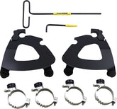 Memphis Shades Hd Mnt Kt Gau 16+ Xl12 X Blk WINDSHIELD-HARDWARE KITS-PARTS Memphis Shades