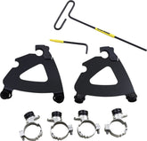 Memphis Shades Hd Road Warrior® Fairing Trigger-Lock® Mounting Hardware, Black - 11-19 Sportster Windshield Hardware Kits Memphis Shades