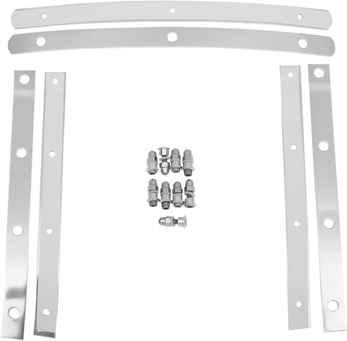 Memphis Shades Metric Hardware/Straps Ss Slims WINDSHIELD-HARDWARE KITS-PARTS Memphis Shades