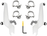 Memphis Shades Metric Mounting Kit Trigger Lock Sportshield Windshield Polished Windshield Hardware Kits Memphis Shades