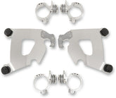 Memphis Shades Metric Mounting Kit Trigger Lock Bullet Fairing Polished Windshield Hardware Kits Memphis Shades