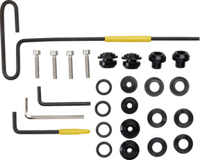 Memphis Shades Metric Mnt Kt Rw Chf Bobber Blk Windshield Hardware Kits Memphis Shades