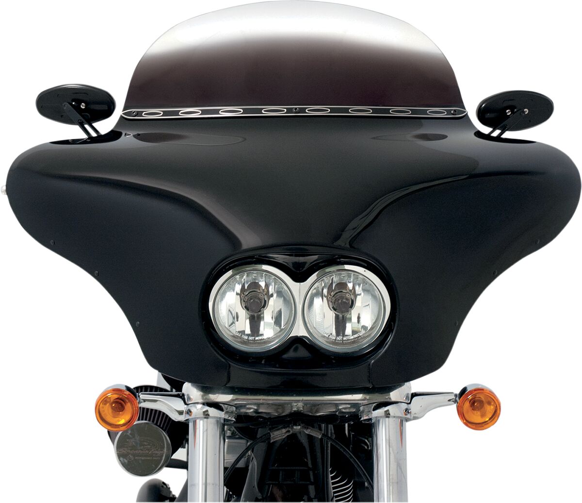 Memphis Shades Hd Batwing Fairing, Black Fairings Memphis Shades
