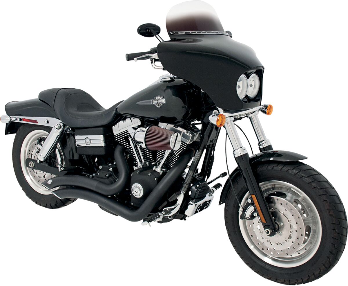 Memphis Shades Hd Batwing Fairing, Black Fairings Memphis Shades