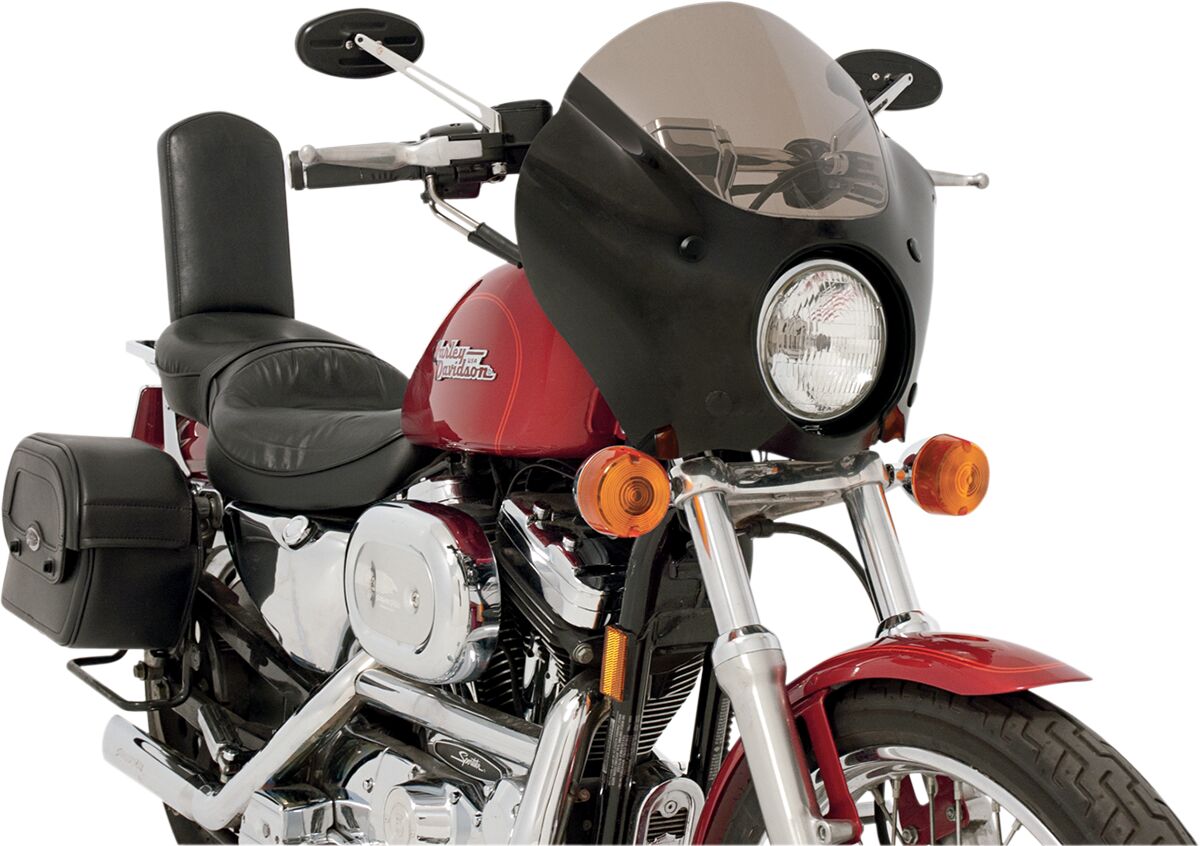 Gauntlet® Fairing, Black - Sportster & Dyna Fairing Memphis Shades