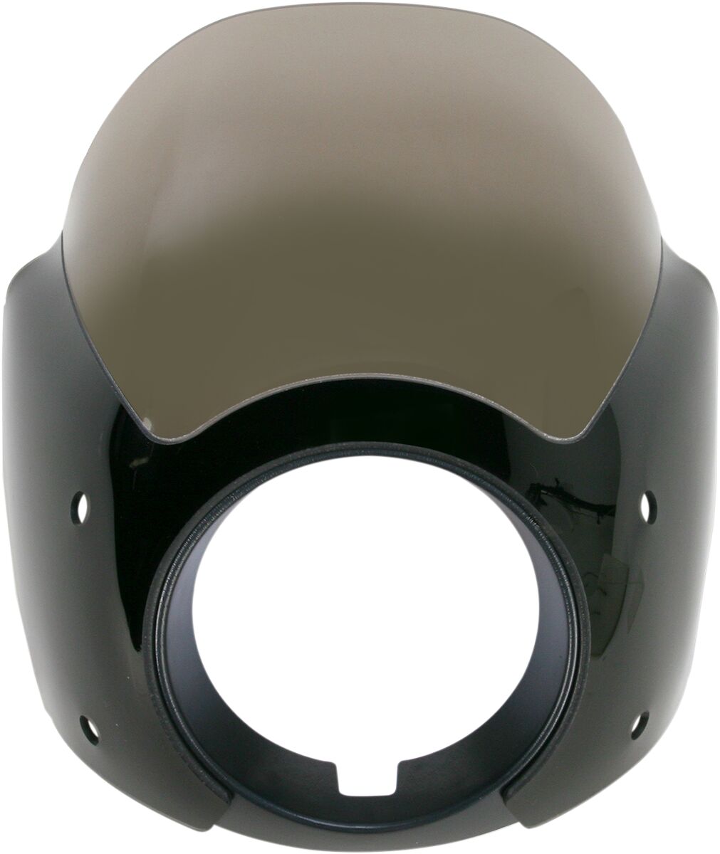 Memphis Shades Hd Cafe Fairing, Black - Sportster & Dyna Fairings Memphis Shades