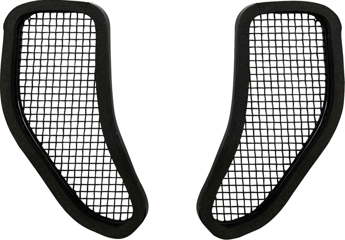 Custom Dynamics Inserts Vent Mesh Black Stainl FAIRING-HARLEY TYPE Custom Dynamics