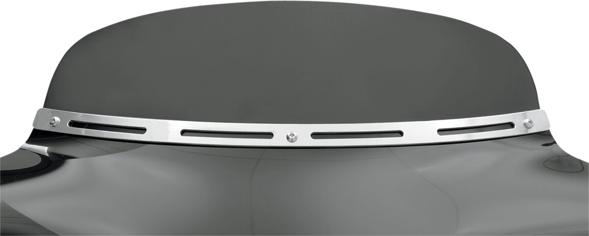 Memphis Shades Hd Fairng Polish Ss Shld Trm MISC WINDSHIELD/FAIRING PARTS Memphis Shades