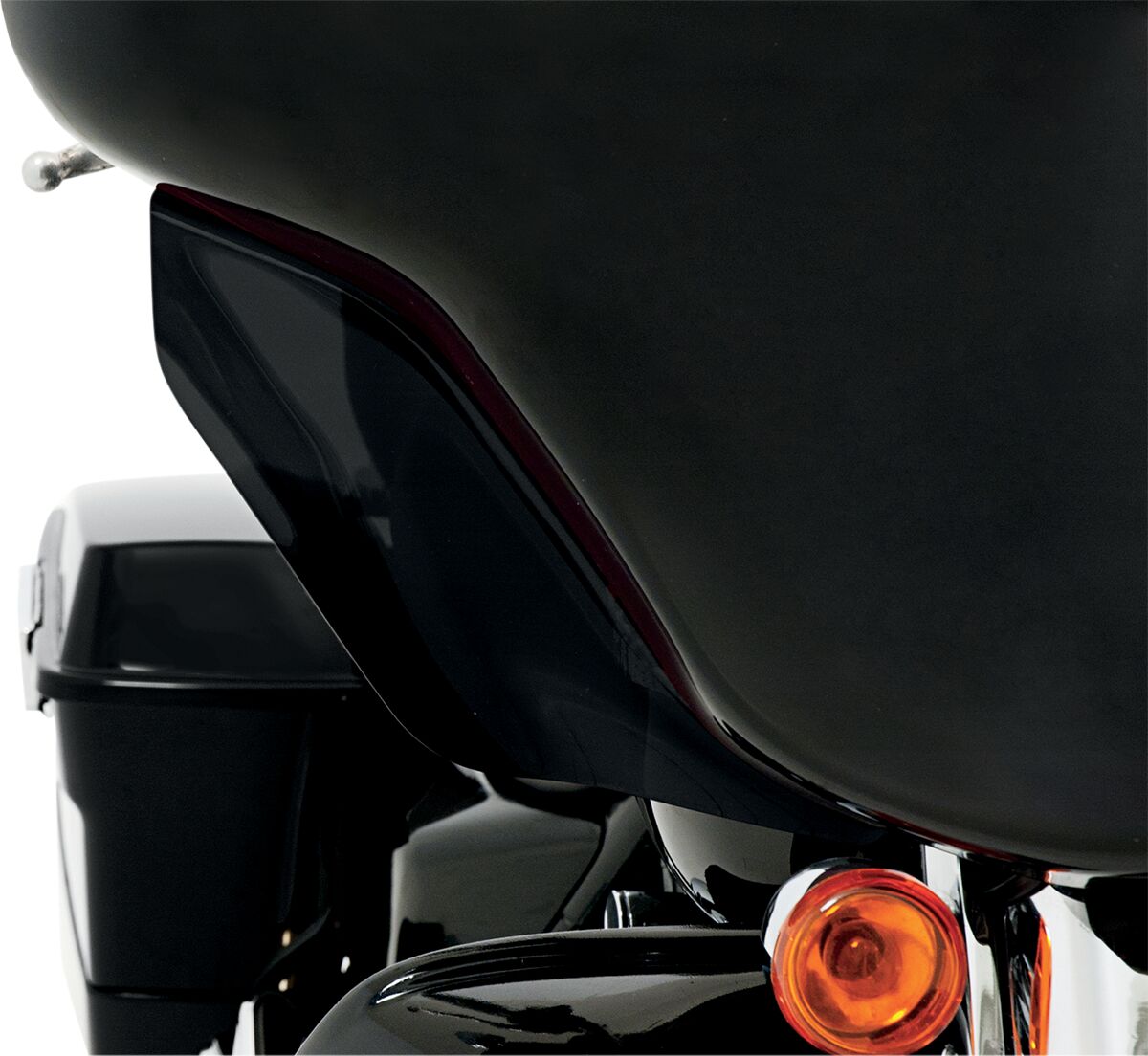 Memphis Shades Hd Deflector Flh Black MISC WINDSHIELD/FAIRING PARTS Memphis Shades