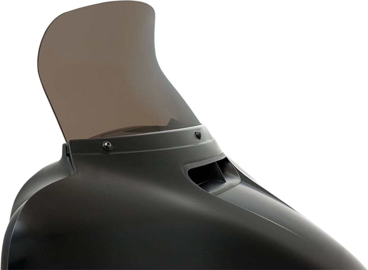 Memphis Shades Hd 8.5" Spoiler Windshield, Smoke - 14-23 Touring Windshield Oem Harley Type Memphis Shades