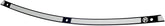 Windshield Trim Accent Merc, Contrast Cut - 14-21 Touring (FLH) Fairing Accessories Performance Machine (Pm) Default Title