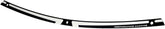 Windshield Trim Accent Scallop, Contrast Cut - 14-21 Touring (FLH) Fairing Accessories Performance Machine (Pm) Default Title