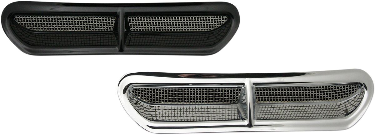 Custom Dynamics Fairing Vent Cover, Stainless Steel Mesh - 14+ Touring & Trike Misc Windshield & Fairing Parts Custom Dynamics