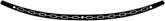 Memphis Shades Hd Flh Trim 96 13 Chain Blk MISC WINDSHIELD/FAIRING PARTS Memphis Shades