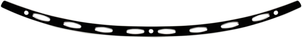 Memphis Shades Hd Flh Trim 96 13 Oval Blk MISC WINDSHIELD/FAIRING PARTS Memphis Shades
