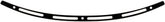 Memphis Shades Hd Slots Fairing Trim, Black - 14-24 Touring Misc Windshield & Fairing Parts Memphis Shades