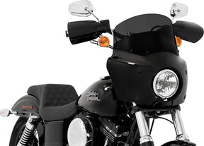 Road Warrior Standard Windshields WINDSHIELD Memphis Shades HD 9" Dark Black Smoke
