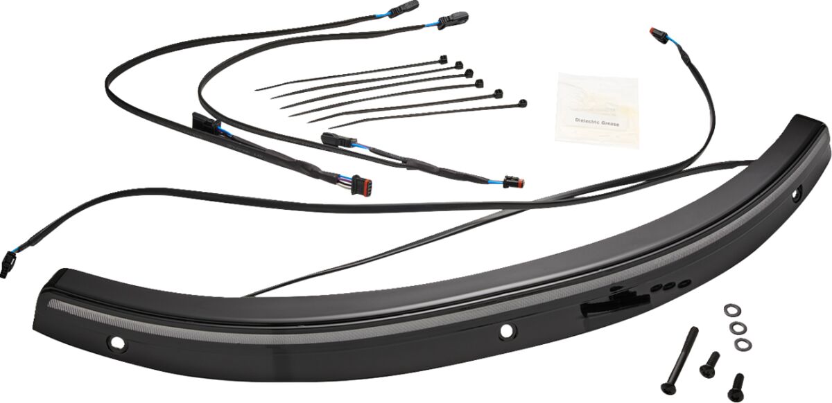 Ciro Trim Windshield Led Skyline Black Misc Windshield & Fairing Parts Ciro