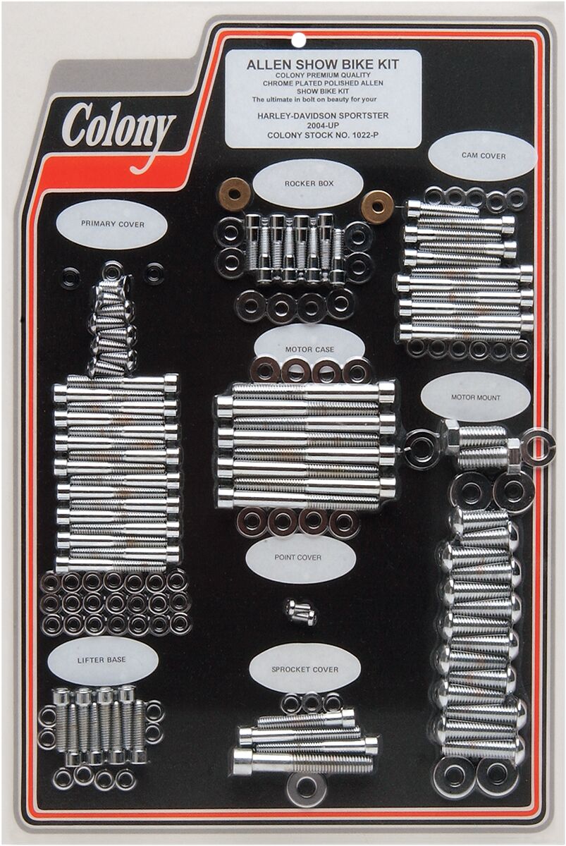 Colony Bolt Motor Kit 04 06 Xl Hardware Kits Colony