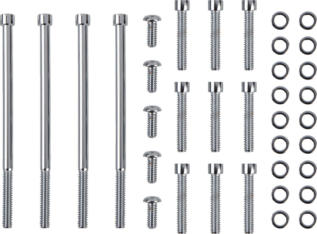 Gardner Westcott Derby Cover Kit/Primary Cover Kit Smooth Socket Steel Custom Replacement Chrome Natural Hardware Kits Gardner Westcott