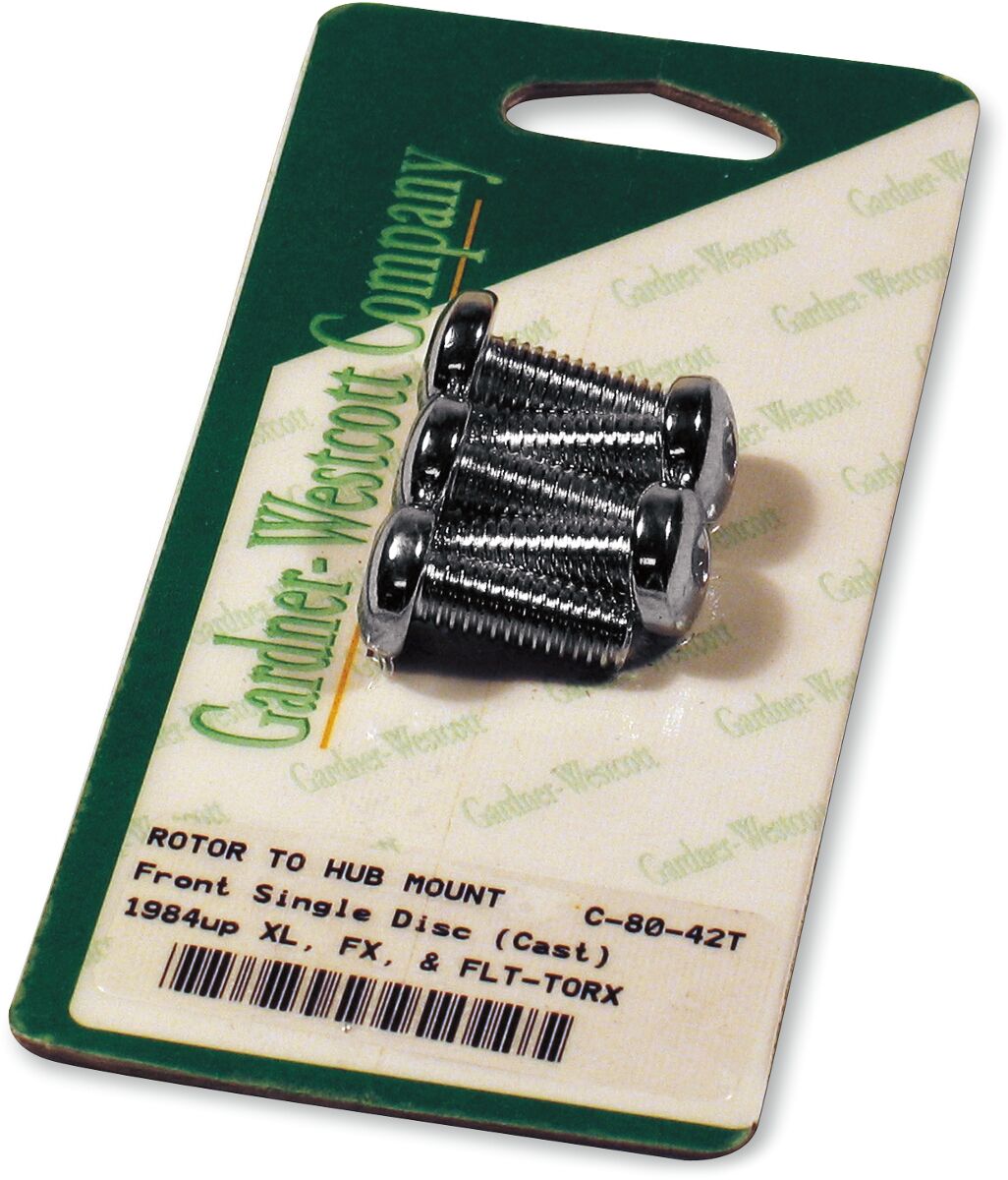 Gardner Westcott Bolt Set Rotor Cast Chr Brake Rotor Bolt Kits Gardner Westcott