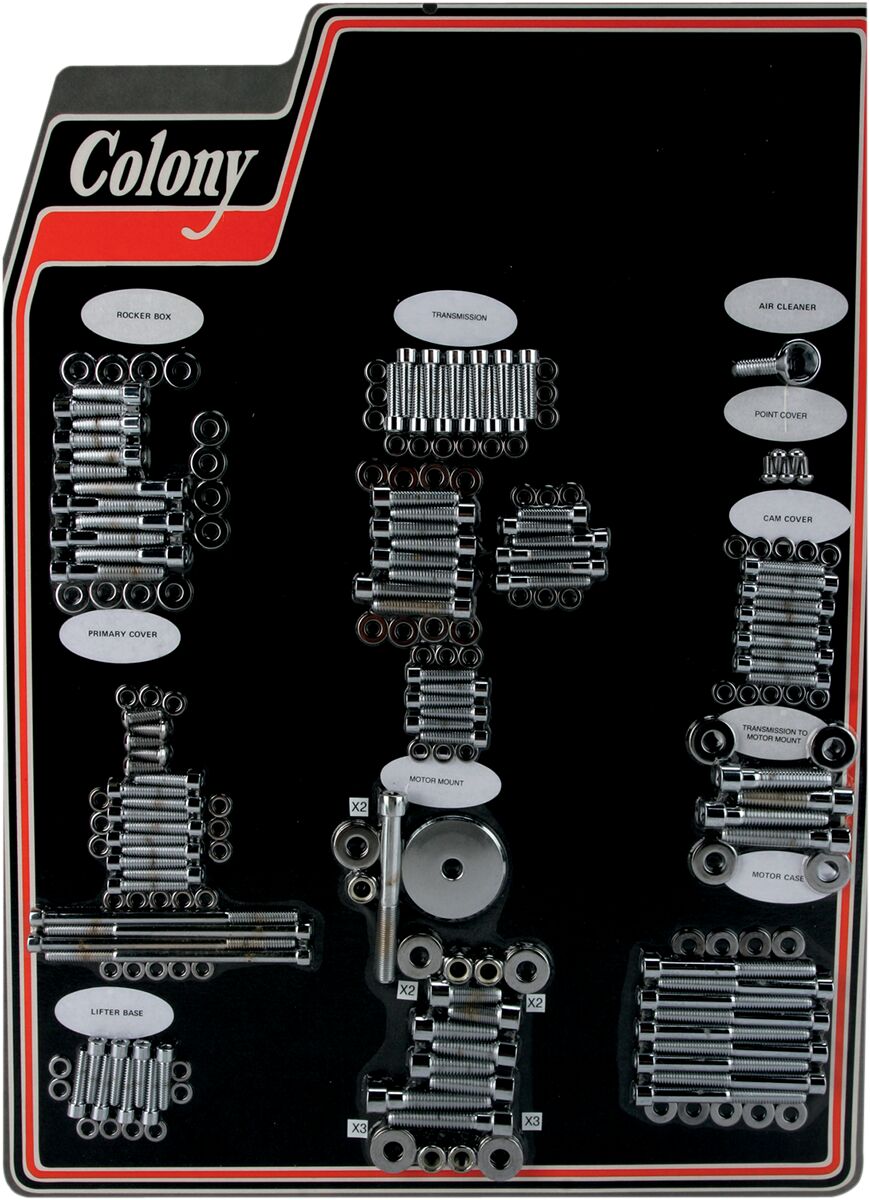 Colony Bolt Kit 07 16 Flt Allen HARDWARE KITS - APPLICATION RE Colony