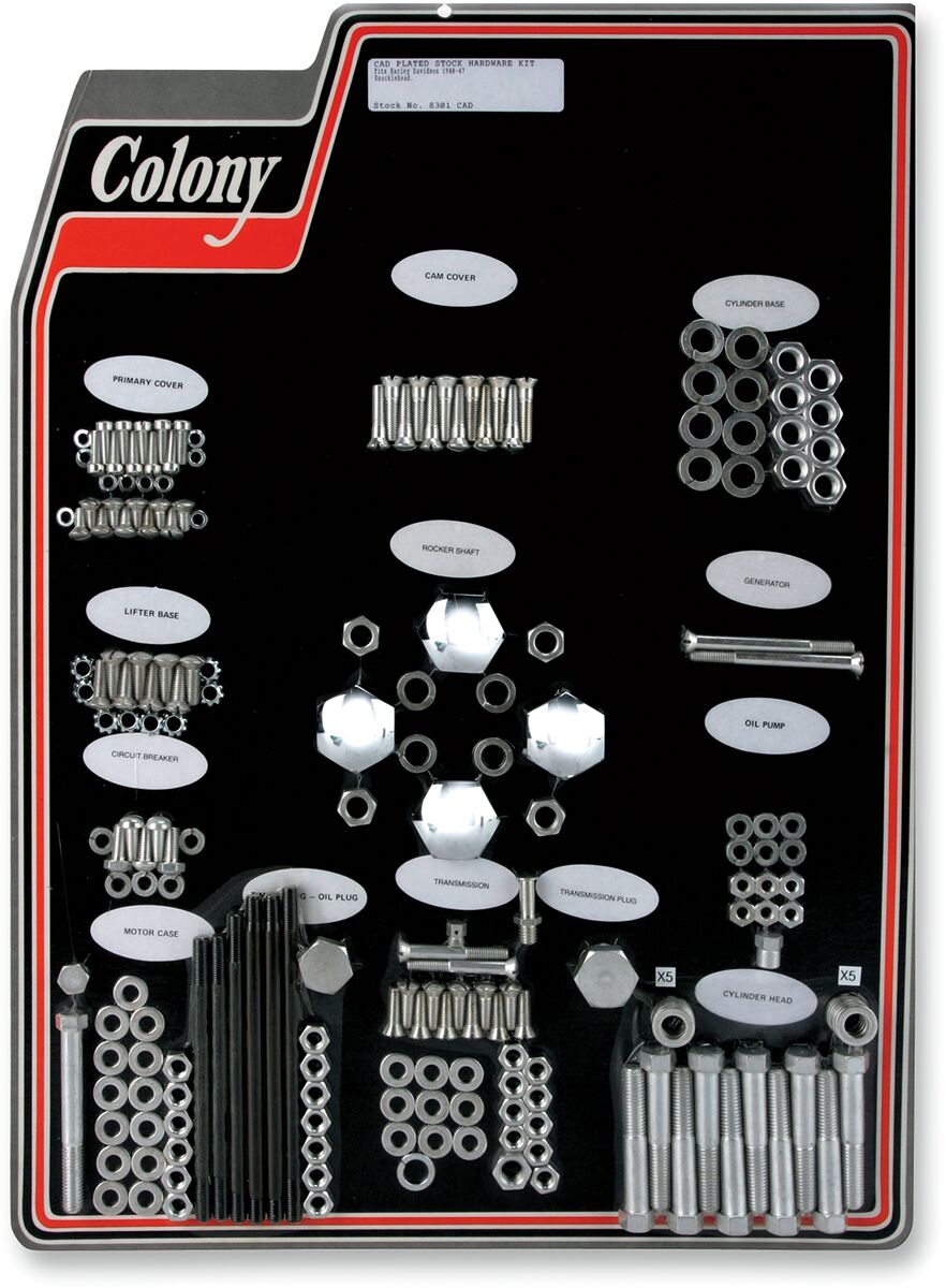 Colony Kit Hardware 40 47 Cad HARDWARE KITS - APPLICATION RE Colony