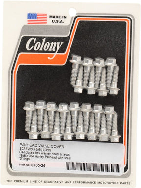Colony Screws Valve Cvr Cad Hardware Kits Colony