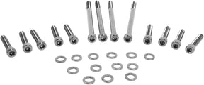Drag Specialties Bolt Kt Pri 7 17 Fxd/St Kn HARDWARE KITS - APPLICATION RE Drag Specialties
