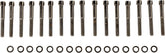 Drag Specialties Black Chrome Socket Head Primary Cover Bolt Kit Smooth Hardware Kits Drag Specialties