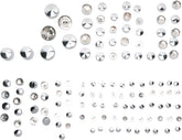 Drag Specialties Bolt Cover Kit Deluxe Chrome Hardware Kits Drag Specialties