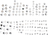 Drag Specialties Bolt Cover Kit Deluxe Chrome Hardware Kits Drag Specialties