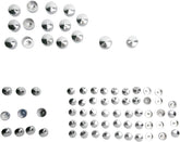 Drag Specialties Bolt Cover Kit Standard Chrome Hardware Kits Drag Specialties