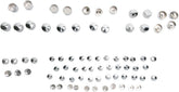 Drag Specialties Bolt Cover Kit Standard Chrome Hardware Kits Drag Specialties