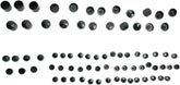 Drag Specialties Bolt Cover Kit Standard Black Hardware Kits Drag Specialties