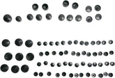 Drag Specialties Bolt Cover Kit Standard Black Hardware Kits Drag Specialties