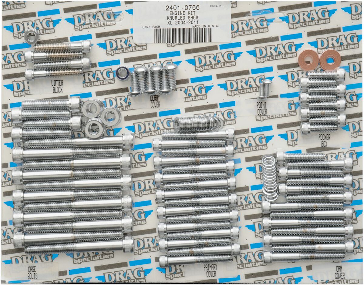 Drag Specialties Bolt Kt Mtr Knrl Xl 07 19 HARDWARE KITS - APPLICATION RE Drag Specialties