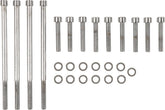 Drag Specialties Chrome Socket Head Primary Cover Bolt Kit Smooth Hardware Kits Drag Specialties